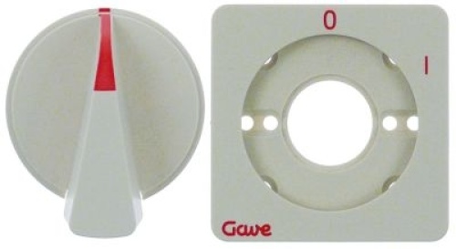 Clona 0-1 t.max.  -°C  -°C ø 47mm s knoflíkem spínač 0-1 rozměry 65x65mm