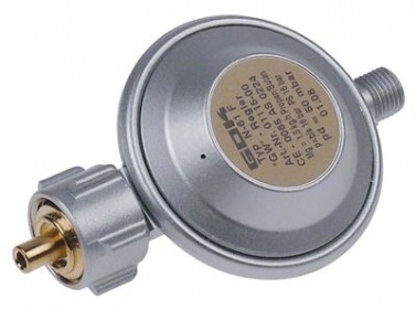 Ovladač tlaku plynu EN61 přípojka malé plynové válce - 1/4" vlevo