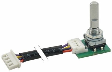 Enkodér otáčení 360° ø hřídele 6x4,6mm L hřídele 17,5mm pro konvektomat