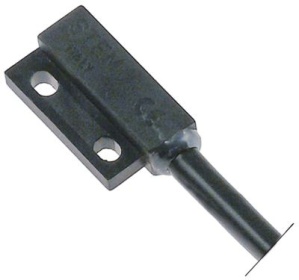 Magnetický spínač 125V 0,5A přípojka kabel délka kabelu 2000mm L 25mm W 14mm 1NO P max. 10W