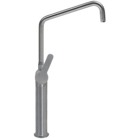 Jednopáková mísicí baterie s jedním otvorem INOX pákové madlo keramická kartuš ø47mm