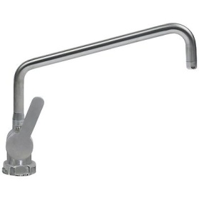 Jednopáková mísicí baterie s jedním otvorem INOX pákové madlo keramická kartuš ø47mm