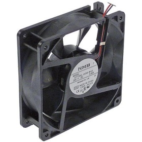 Axiální ventilátor 24VDC 11W L 119mm W 119mm V 38mm ložisko  - přípojka kabel 330 mm