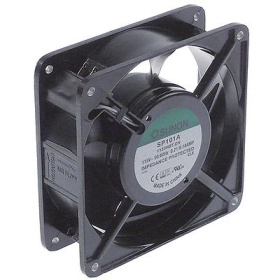 Axiální ventilátor 115VAC 20W L 120mm W 120mm V 38mm ložisko kuličkové ložisko