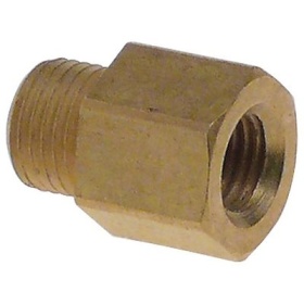 Adaptér závit M8x1 / M10x1 mosaz