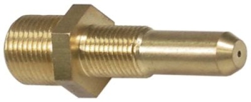 Plynová tryska WS 19 ø otvoru 1,5mm T1: 3/8″ T2: M12x1,25 LPG rozsah tlaku 50mbar 11kW