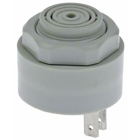 Bzučák přípojka F6,3 montážní ø 40mm 5-28VDC