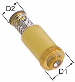Magnetická vložka D1 ø 15,4mm D2 ø 11mm L 35mm vysoká teplota vhodné pro PEL20-21/JUNKERS/EGA