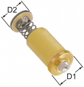 Magnetická vložka D1 ø 15,4mm D2 ø 13,5mm L 36mm vysoká teplota vhodné pro PEL22/EGA24197