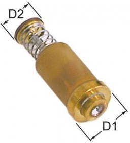 Magnetická vložka D1 ø 15,4mm D2 ø 11mm L 35mm vhodné pro JUNKERS rozsah tlaku 2,1bar