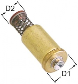 Magnetická vložka D1 ø 15,3mm D2 ø 10,5mm L 43,5mm vhodné pro SIT M1