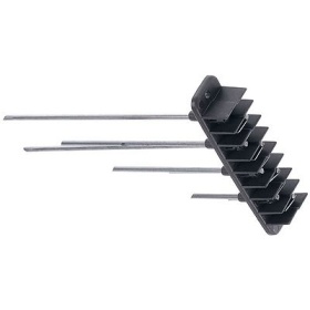 Elektrodový blok příruba se závitem celková délka 175mm L čidla 155/115/90/60/45/30mm