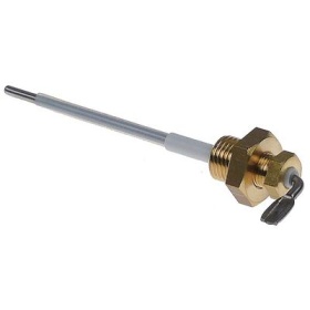 Hladinová elektroda 1/4″ celková délka 105mm L čidla 87mm přípojka zakřivené ø 3mm