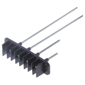 Elektrodový blok příruba s 2 otvory celková délka 175mm L čidla 30/50,5/141,5/155,5mm