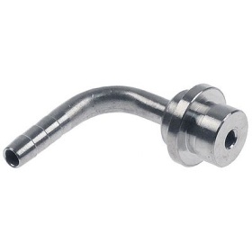 Hadicová přípojka nealkoholické přípojka drážka 14 x 8 mm SS pro pivo DN 4mm