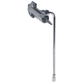Parní kohout ø trubky 8mm pochromovaná mosaz přívod 3/8″ s trubkou délka trubky 265mm