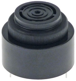 Bzučák vestavěná verze přípojka Faston samec 6,3 mm závit M28x1