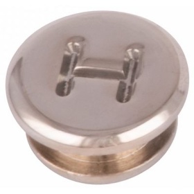 "Decor Handle Insert - Hot ""H"" Chrome Plated"