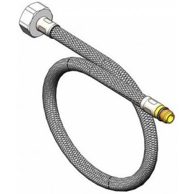 "DZR Flexible Connector Hose, G 1/2"" BSPP Female, Swivel Inlet, M10x1 Connection