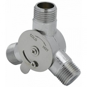 "Manual Mixing Valve, 1/2"" NPSM Inlets & Outlet,  Inlet Check Valves (Equip & ChekPoint Series)