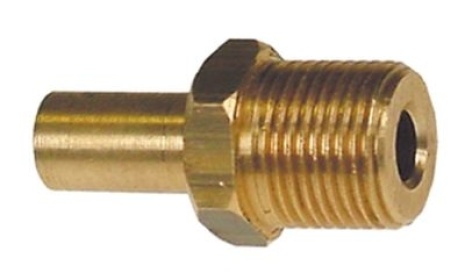 Adaptér závit 3/8″ ø 10mm levostranný závit
