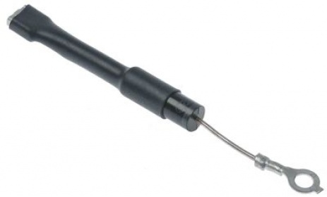 HV dioda typ HV03-12 F26 přípojka F 6,3 mm / oko M4 délka kabelu  -mm