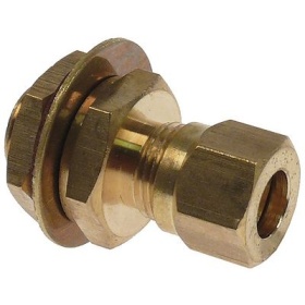 Kompresní šroubové spojení závit 1/4″ mosaz L 34mm pro topné těleso pro ø trubky 8mm