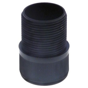 Patka zařízení závit 1¼" vnější závit ø trubky 47mm plast V 68mm