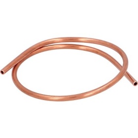 Měděná trubka ø trubky 4mm tloušťka 75mm L 400mm