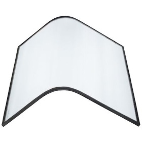 Skleněný panel čelní zakřivené L 854mm W 666mm V 216mm pro model GCV1130