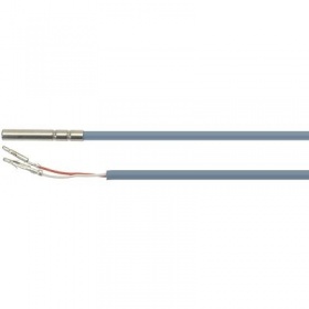 Temperature probe Pt1000 cable length 2m probe ø 6mm probe L 40mm