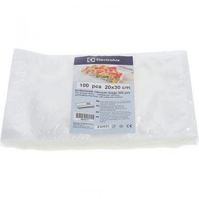 Vacuum bags embossed H 300mm W 200mm Qty 100pcs temperature range -40 up to +40°C thickness 90µm