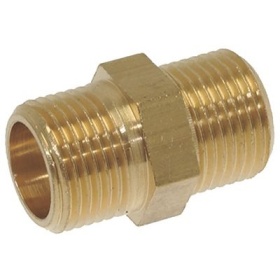 Double nipple 3/8"