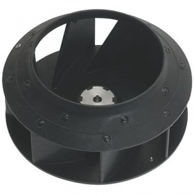 Fan wheel dishwasher ø 200 mm overall height 109 mm bolt hole ø 9 mm