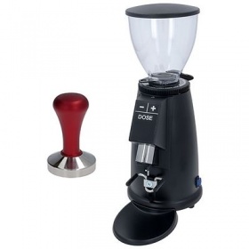 Coffee grinder model M2E Domus NERO/BLACK 220 W 220/230V 50/60Hz with red coffee presser