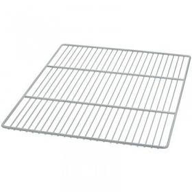 Grate W 530 mm D 650 mm H 60 mm plastic-coated steel white wire gauge frame 9 mm