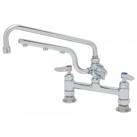 "ULTRARINSE Faucet, 203mm (8"") Deck Mount, 305mm  "(12"") Nozzle, & Ceramic Cartridges"